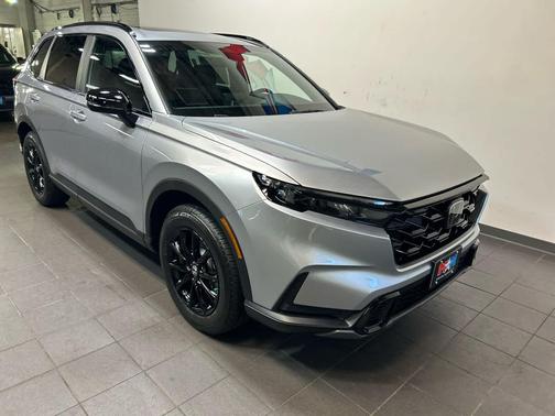 Solar Silver Metallic 2026 Honda CR-V Hybrid Sport AWD