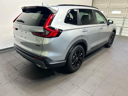 Solar Silver Metallic 2026 Honda CR-V Hybrid Sport AWD