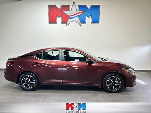 Rosewood Metallic 2024 Nissan Sentra SV