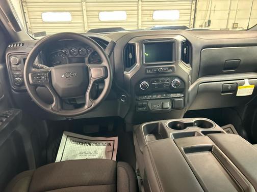 Summit White 2026 Chevrolet Silverado 1500 Custom Trail Boss