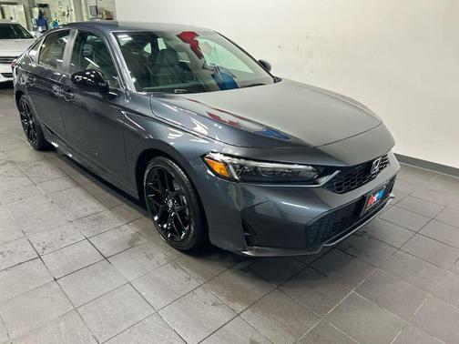 Meteorite Gray Metallic 2026 Honda Civic Hybrid Sport