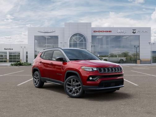 Red Hot Pearlcoat 2026 Jeep Compass Limited