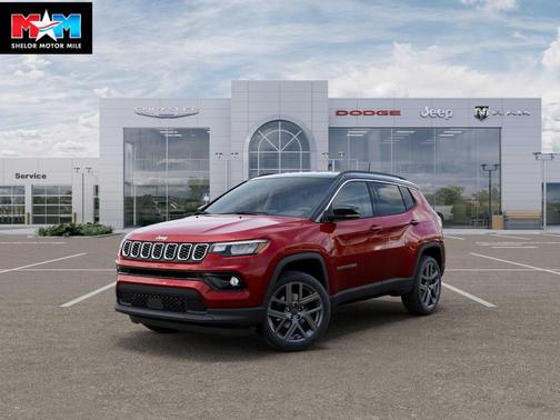 Red Hot Pearlcoat 2026 Jeep Compass Limited