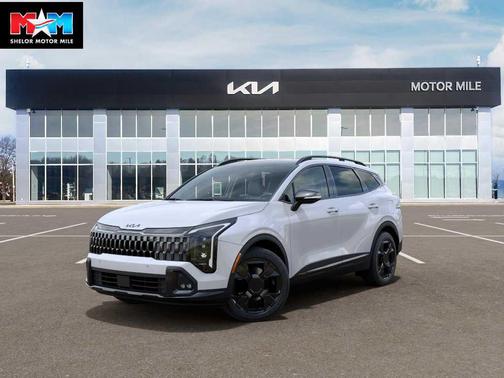 GLACIAL WHITE 2026 Kia Sportage X-Line