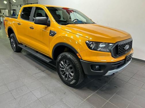 Cyber Orange Metallic Tricoat 2021 Ford Ranger XLT