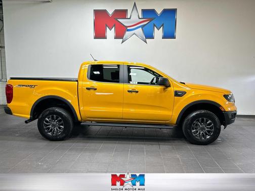 Cyber Orange Metallic Tricoat 2021 Ford Ranger XLT