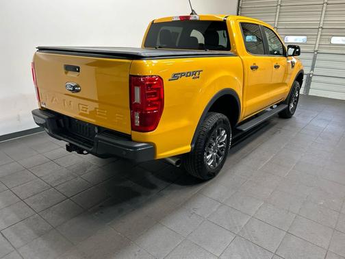 Cyber Orange Metallic Tricoat 2021 Ford Ranger XLT