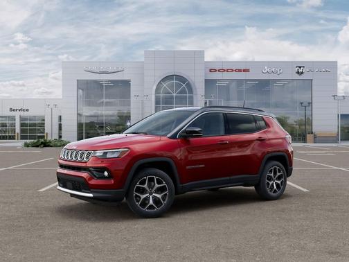 Red Hot Pearlcoat 2026 Jeep Compass Limited