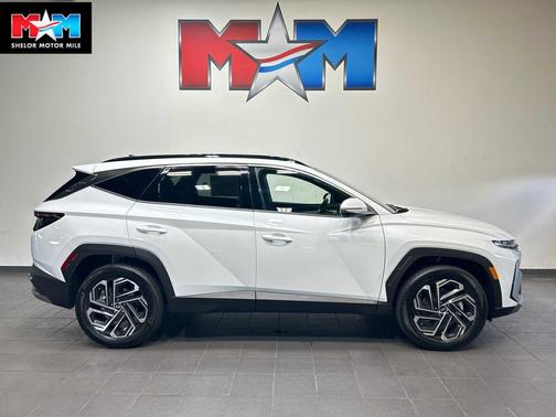 Creamy White Pearl 2026 Hyundai TUCSON Hybrid Limited