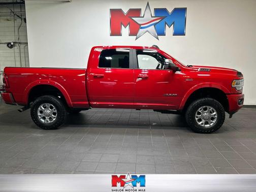 Flame Red Clearcoat 2022 RAM 2500 Laramie Crew Cab 4x4 6'4' Box
