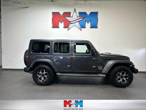 Granite Crystal Metallic Clearcoat 2018 Jeep Wrangler Unlimited Sport