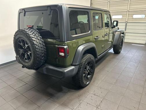 Sarge Green Clearcoat 2021 Jeep Wrangler Willys