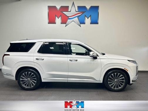 Hyper White 2024 Hyundai PALISADE Calligraphy