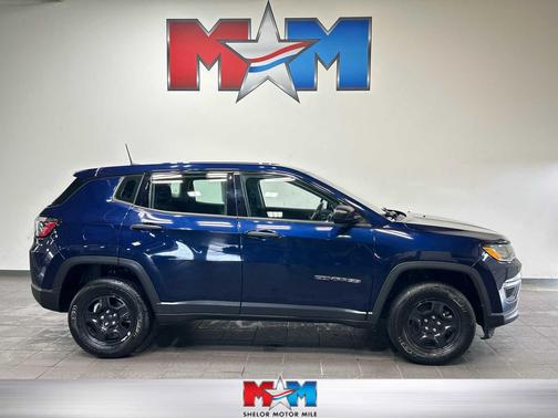 Jazz Blue Pearlcoat 2021 Jeep Compass Sport