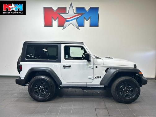 Bright White Clearcoat 2026 Jeep Wrangler Sport