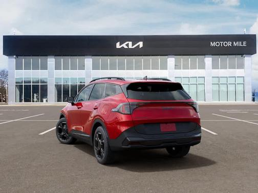 Runway Red 2026 Kia Sportage X-Line