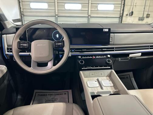 Atlantis Blue 2026 Hyundai SANTA FE HEV Calligraphy