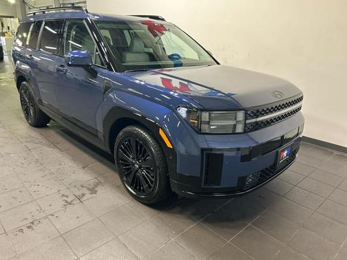 Atlantis Blue 2026 Hyundai SANTA FE HEV Calligraphy