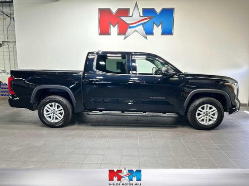 Midnight Black Metallic 2023 Toyota Tundra SR5