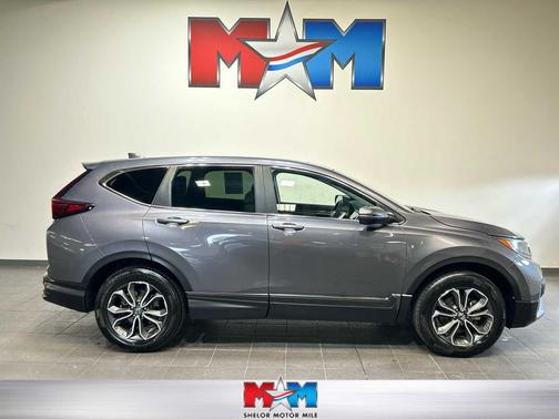Modern Steel Metallic 2021 Honda CR-V AWD EX