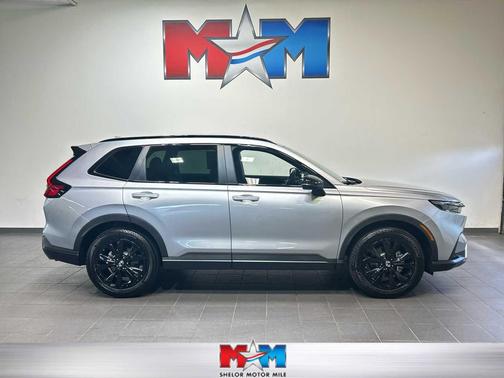 Solar Silver Metallic 2026 Honda CR-V Hybrid Sport Touring AWD