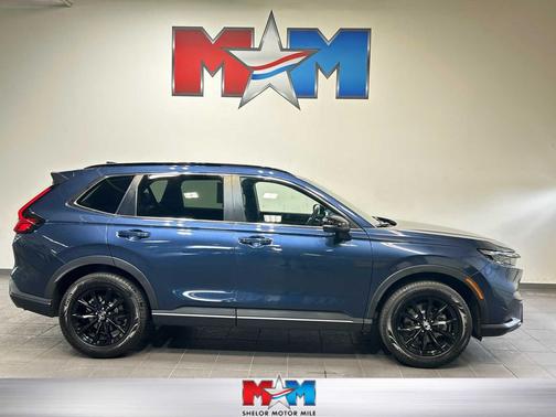 Canyon River Blue Metallic 2024 Honda CR-V Hybrid Sport AWD