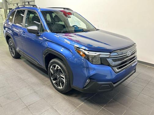 Daybreak Blue Pearl 2026 Subaru Forester Hybrid Premium