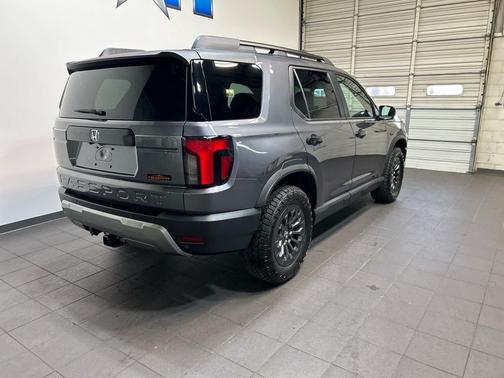 Modern Steel Metallic 2026 Honda Passport AWD TrailSport