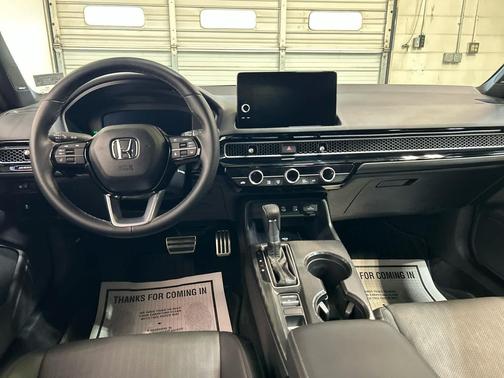 Urban Gray Pearl 2025 Honda Civic Hybrid Sport Touring