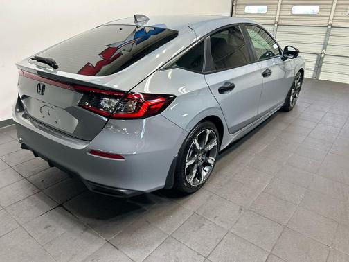 Urban Gray Pearl 2025 Honda Civic Hybrid Sport Touring
