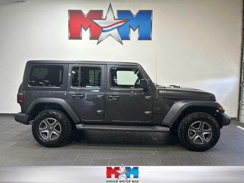 Granite Crystal Metallic Clearcoat 2022 Jeep Wrangler Unlimited Sport