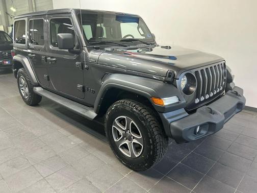 Granite Crystal Metallic Clearcoat 2022 Jeep Wrangler Unlimited Sport