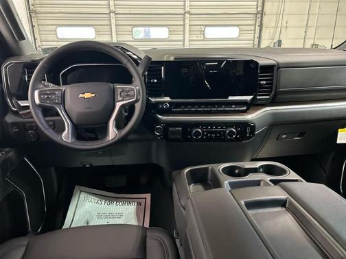 Summit White 2026 Chevrolet Silverado 1500 LT