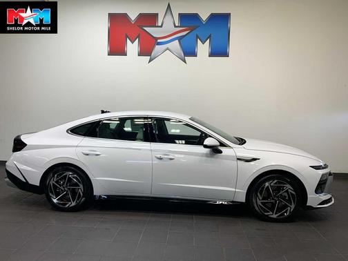 Serenity White 2026 Hyundai SONATA SEL