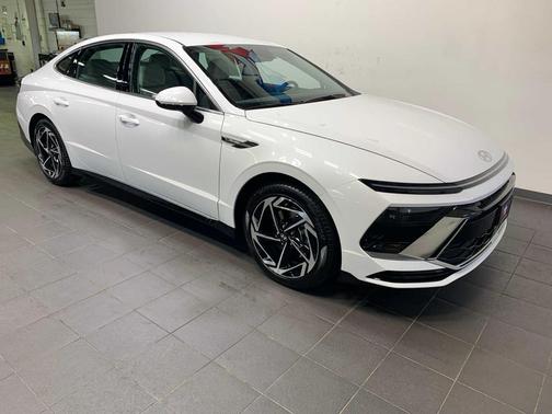 Serenity White 2026 Hyundai SONATA SEL