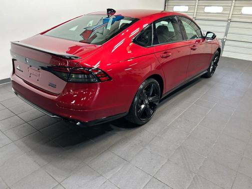 Radiant Red Metallic 2026 Honda Accord Hybrid Sport-L