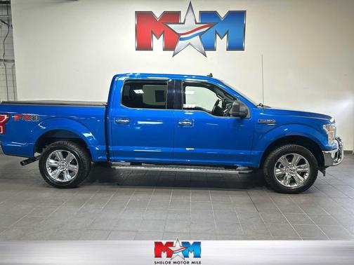 Velocity Blue Metallic 2020 Ford F-150 XLT
