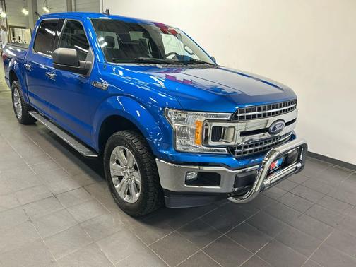 Velocity Blue Metallic 2020 Ford F-150 XLT