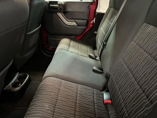Deep Cherry Red Crystal Pearl 2012 Jeep Wrangler Unlimited Sport