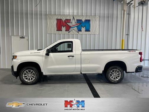 Summit White 2020 Chevrolet Silverado 1500 WT