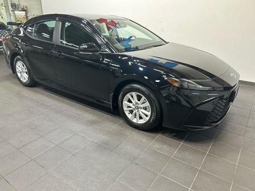 Midnight Black Metallic 2025 Toyota Camry LE