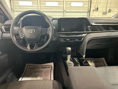 Midnight Black Metallic 2025 Toyota Camry LE