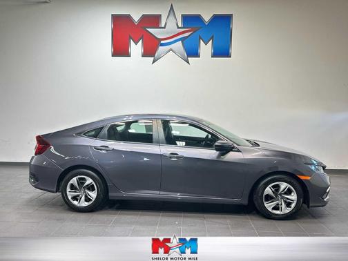 Modern Steel Metallic 2021 Honda Civic LX