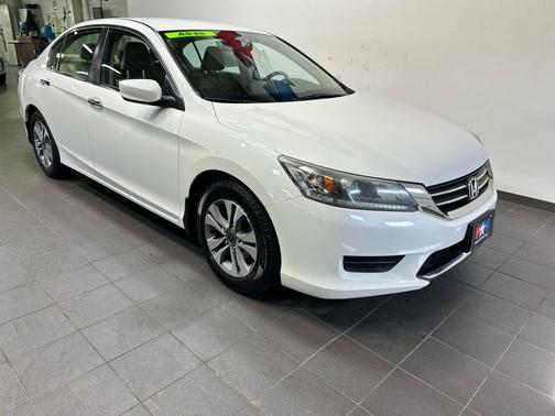 White Orchid Pearl 2014 Honda Accord LX