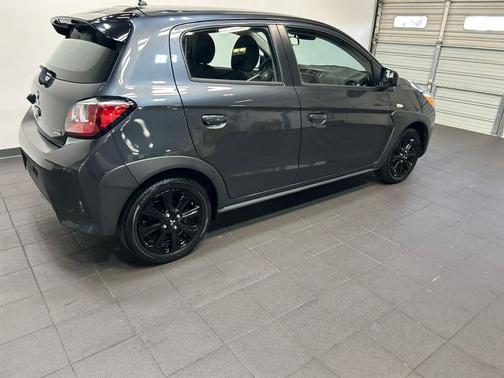 Graphite Gray Metallic w/Black Roof 2024 Mitsubishi Mirage Black Edition