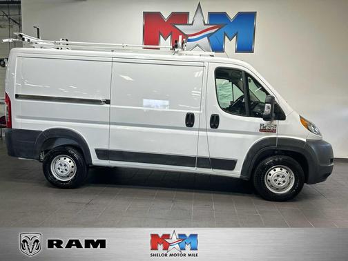 Bright White Clearcoat 2018 RAM ProMaster 1500 Low Roof