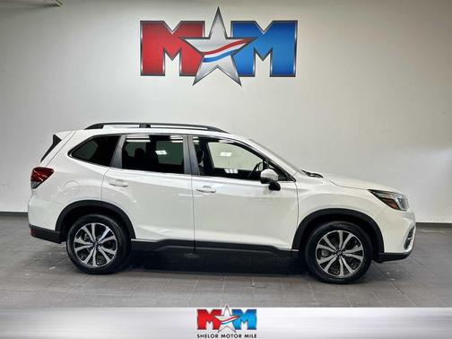 Crystal White Pearl 2019 Subaru Forester Limited