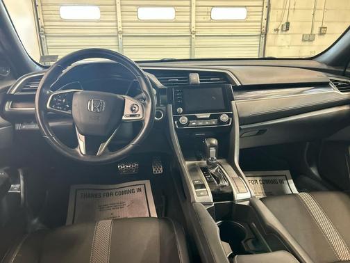 Modern Steel Metallic 2021 Honda Civic Sport