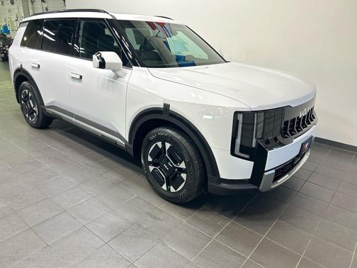 Glacial White Pearl 2027 Kia Telluride Hybrid EX