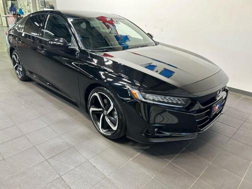 Crystal Black Pearl 2022 Honda Accord Sport 1.5T